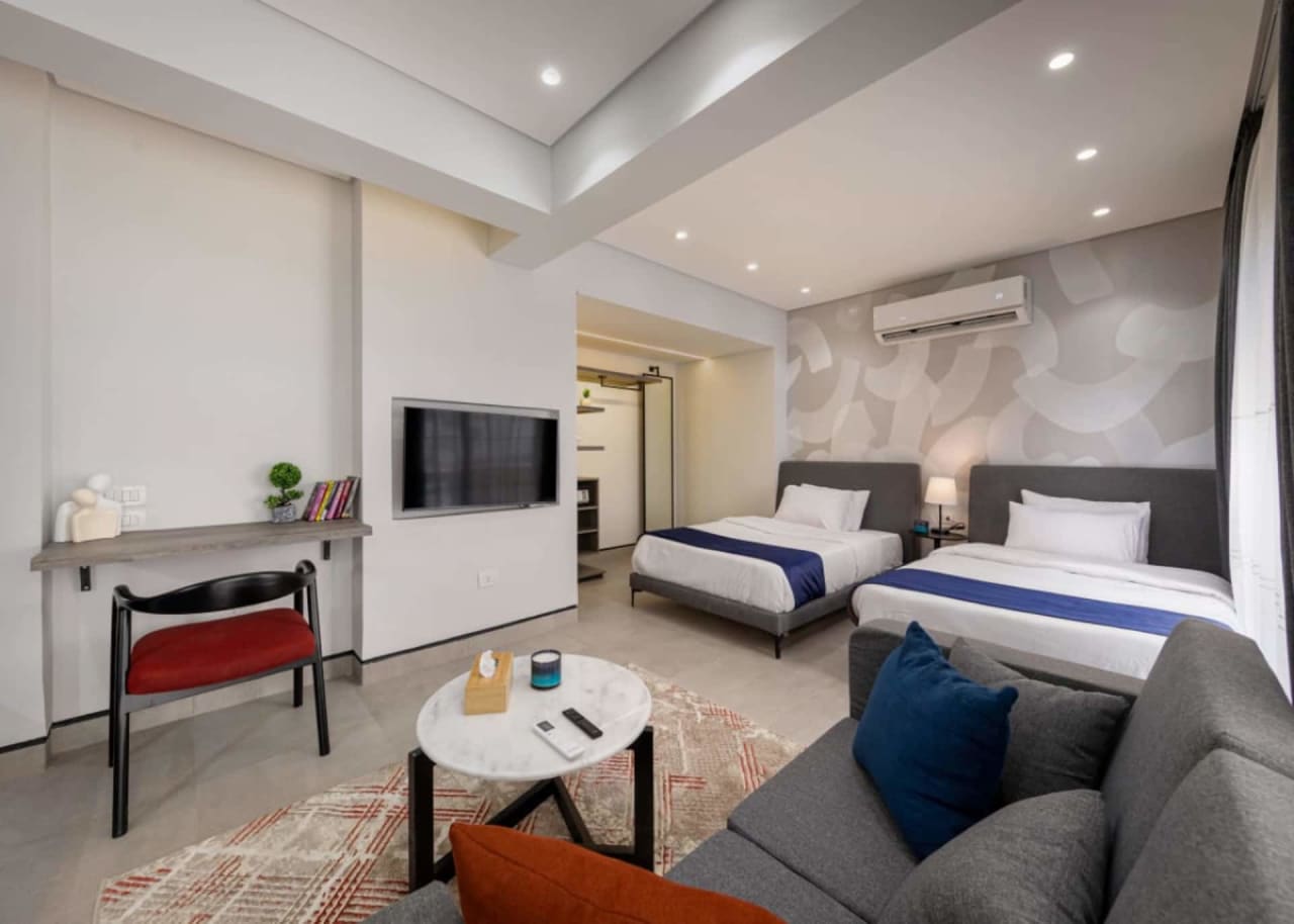 Luxury two beds studio (#45) 22 by Spacey Cairo. — Cairo