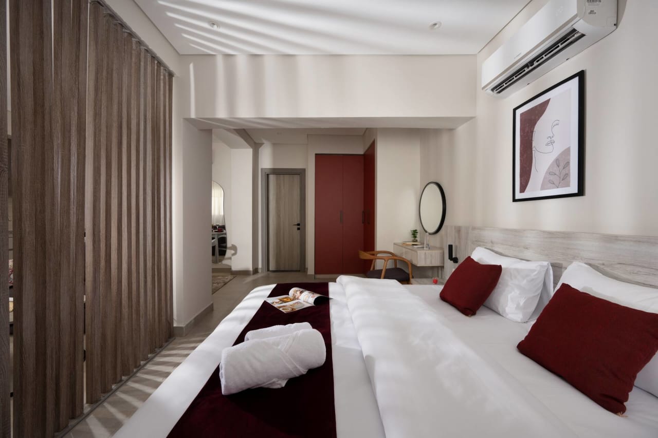 Commfortable lStay gym&pool(#71) Spacey Cairo  — Maadi