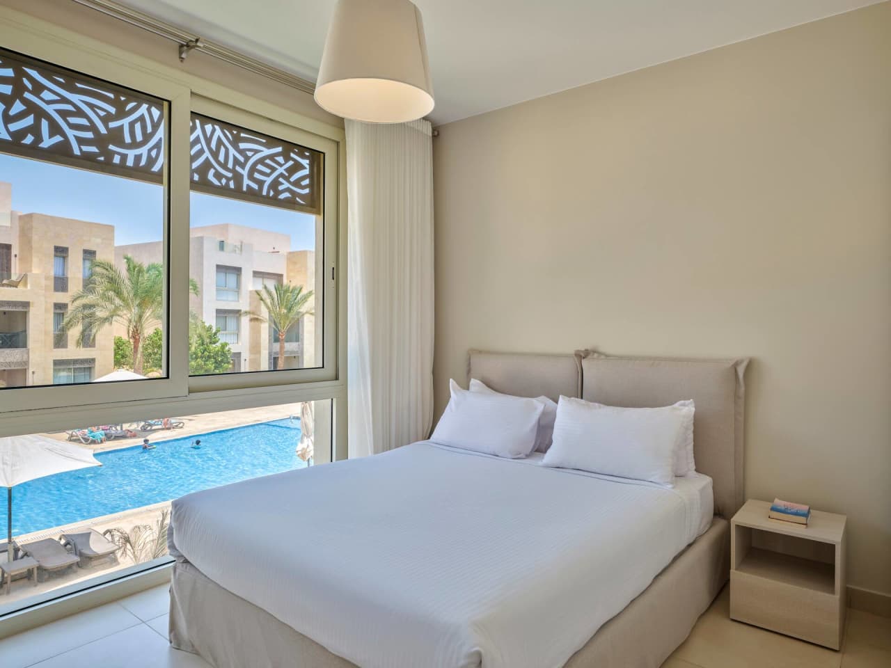2BR Pool view in Mangroovy beach & pool access — Hurghada