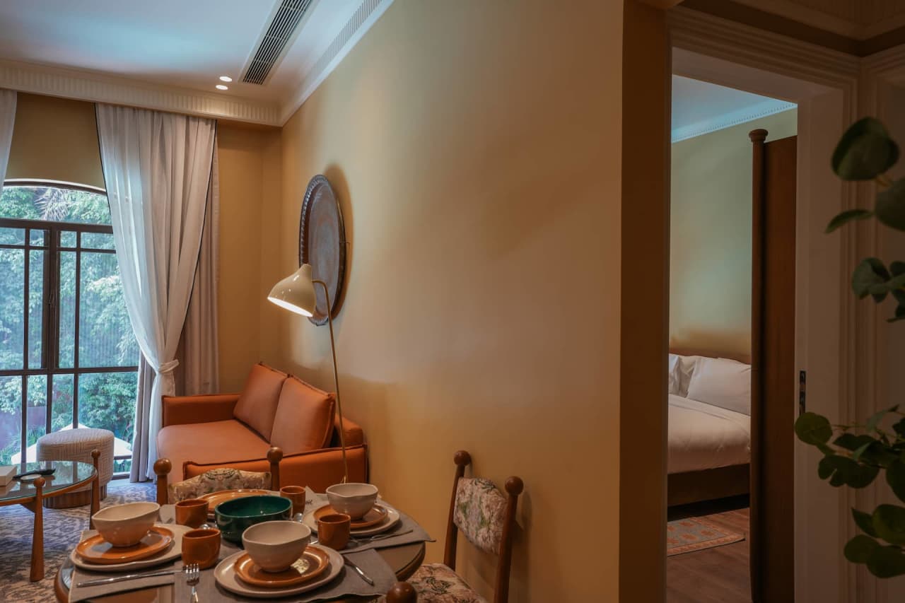 Homey 1BR Apartment in Maadi with Pool View — Cairo