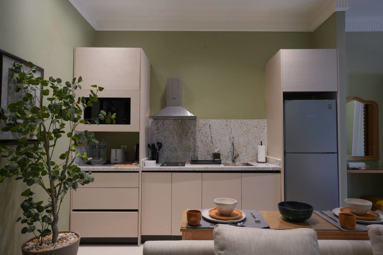 Studio Apartment in Maadi with Pool View — Cairo