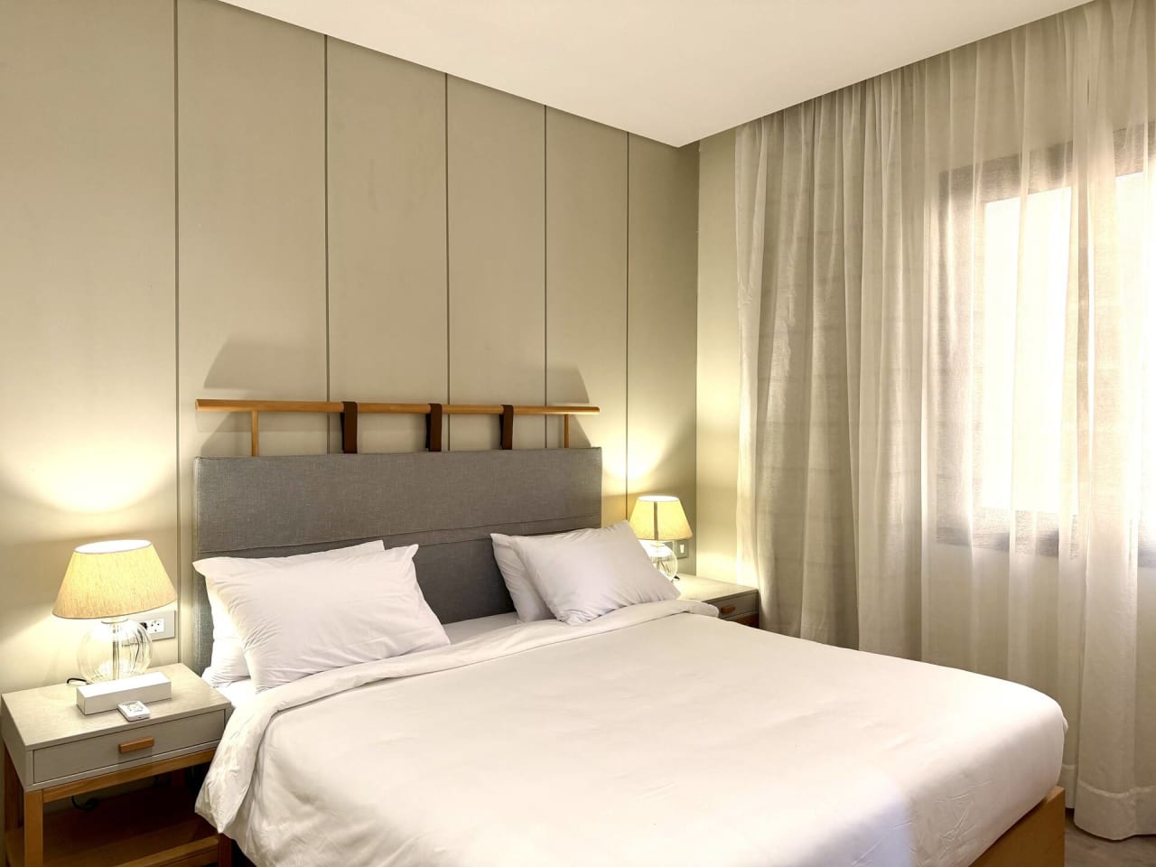 Modern 2BR in New Cairo with Balcony & gym access — First New Cairo Qism