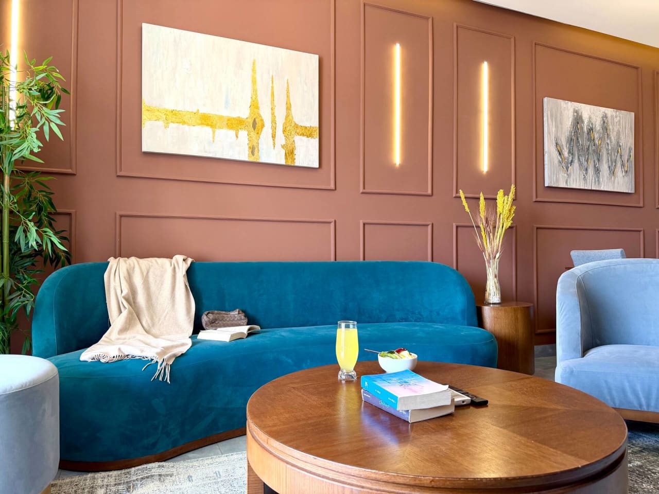 Modern 2BR in New Cairo with Balcony & gym access — First New Cairo Qism
