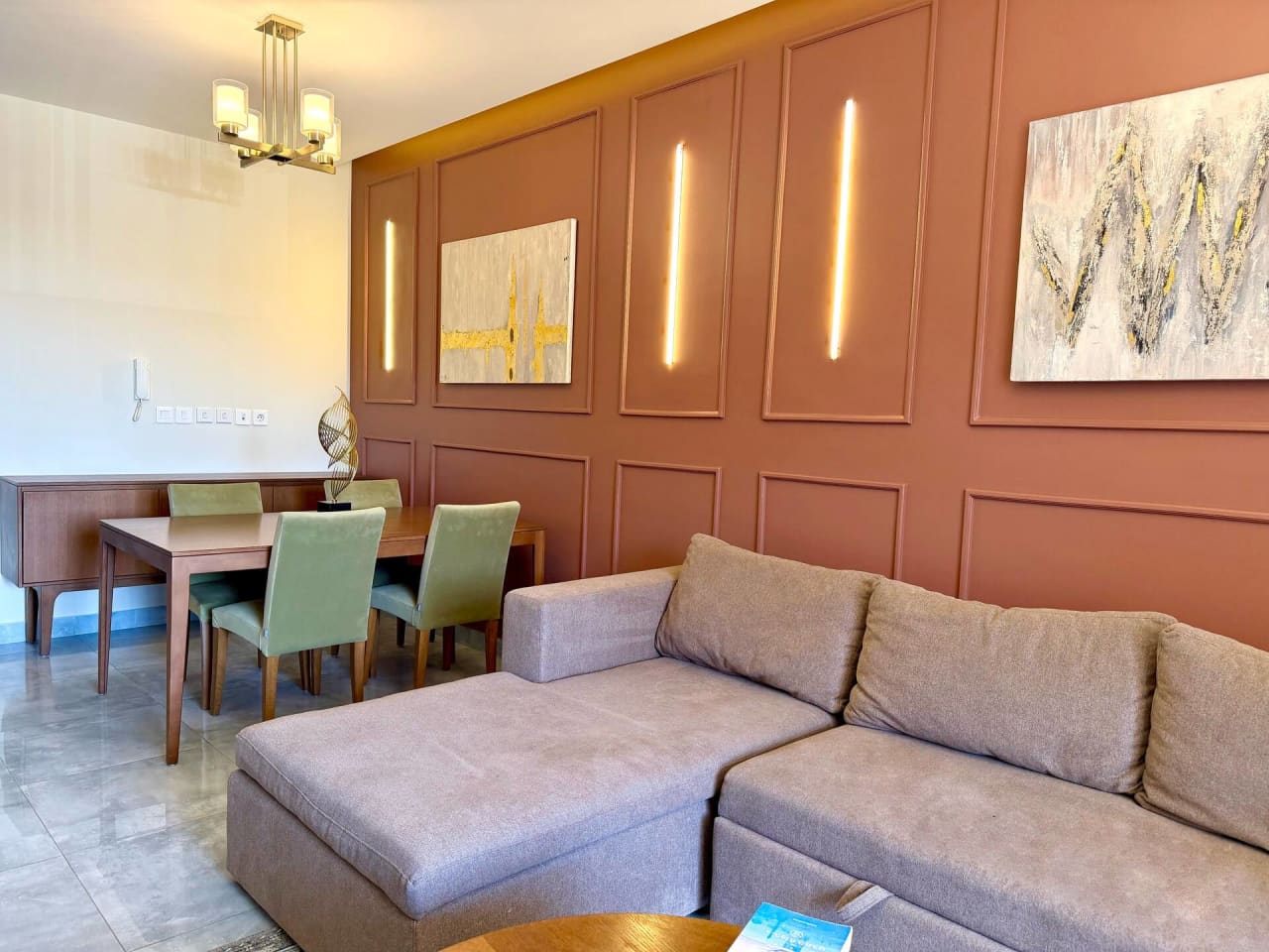 Modern 2BR in New Cairo with Balcony & gym access — First New Cairo Qism