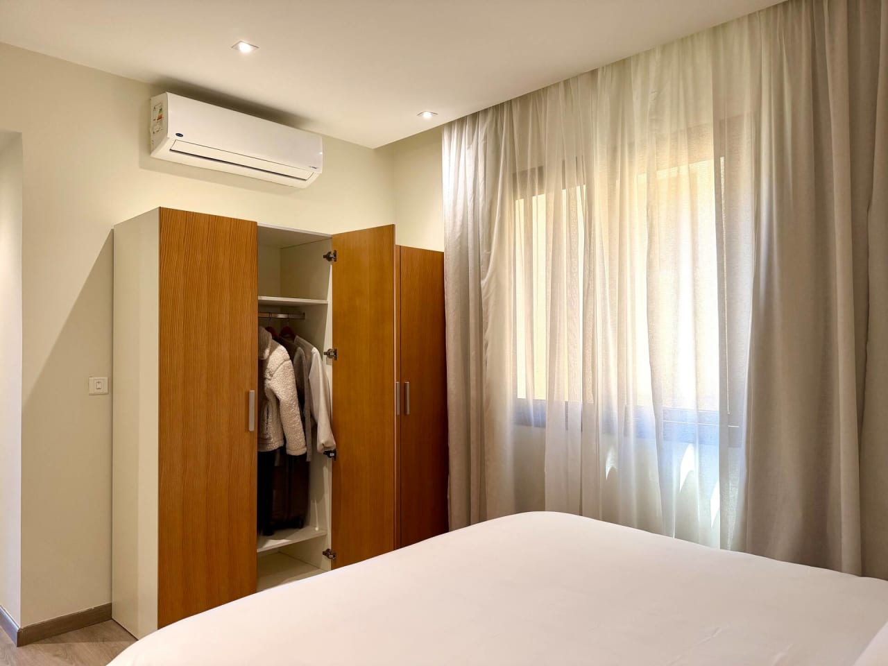 Modern 2BR in New Cairo with Balcony & gym access — First New Cairo Qism