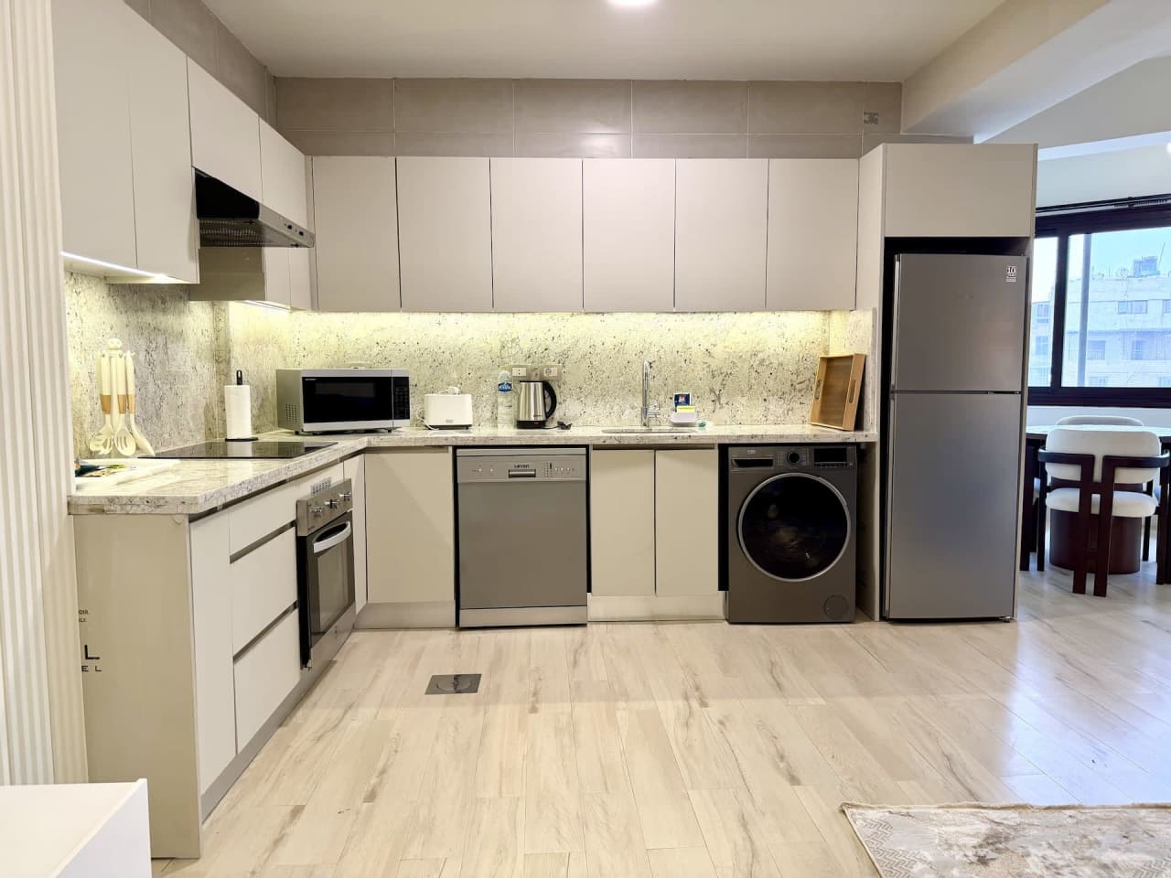 Bright 1BR apartment in Zamalek — Abo El Fada