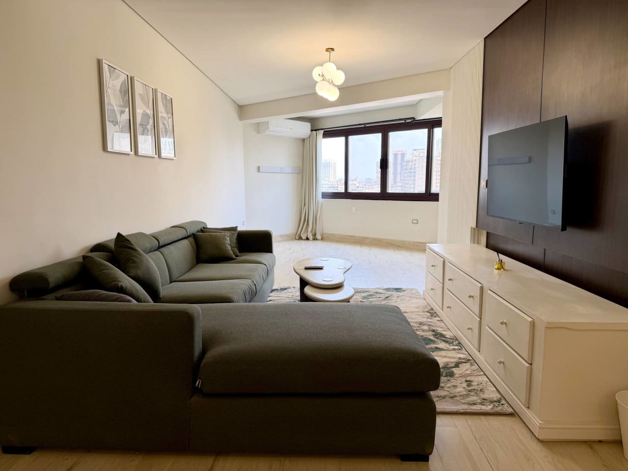 Bright 2BR apartment in Zamalek — Abo El Fada