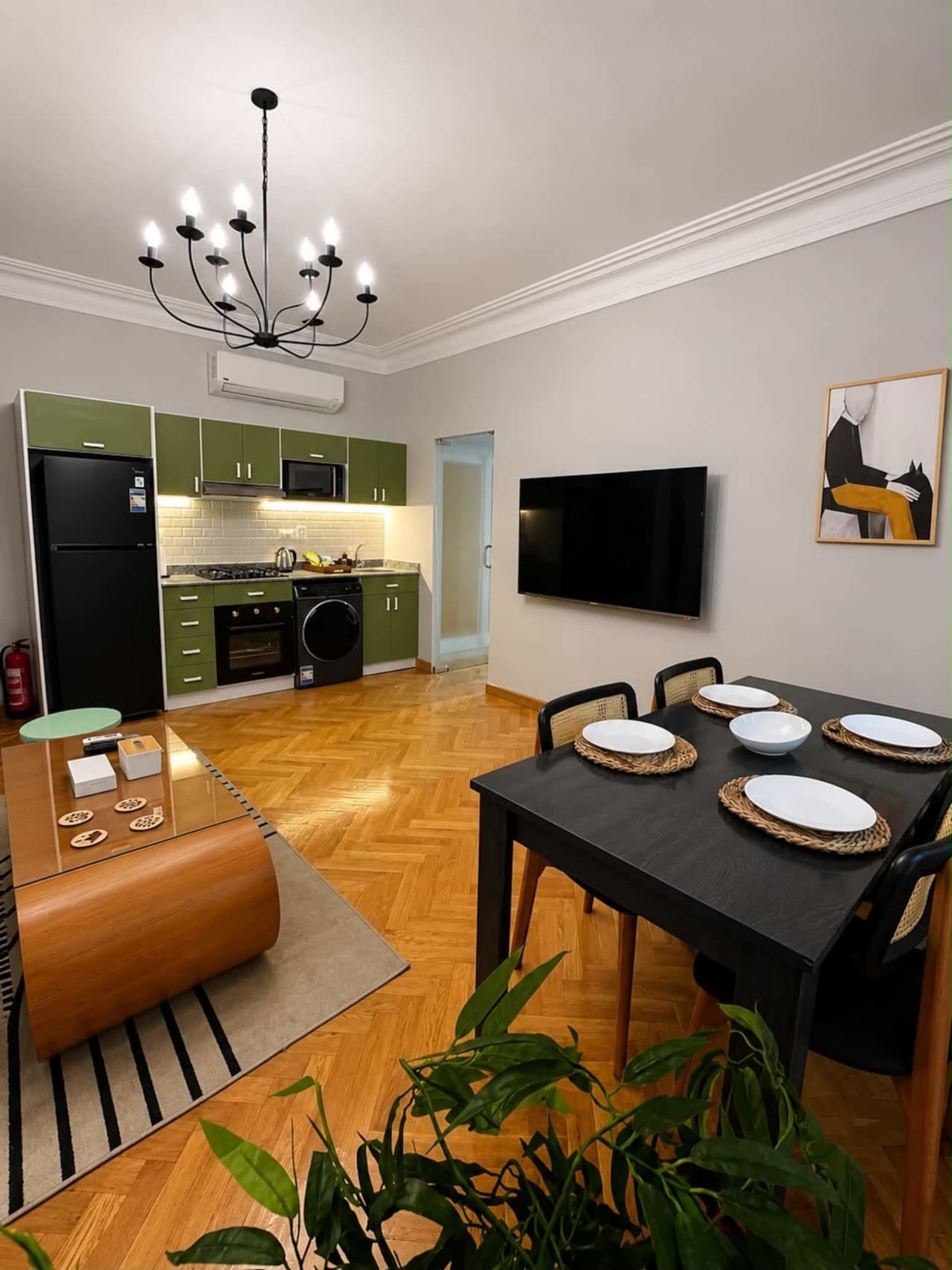 Relaxed 1BR in Maadi with Gym & Terrace Access — Cairo