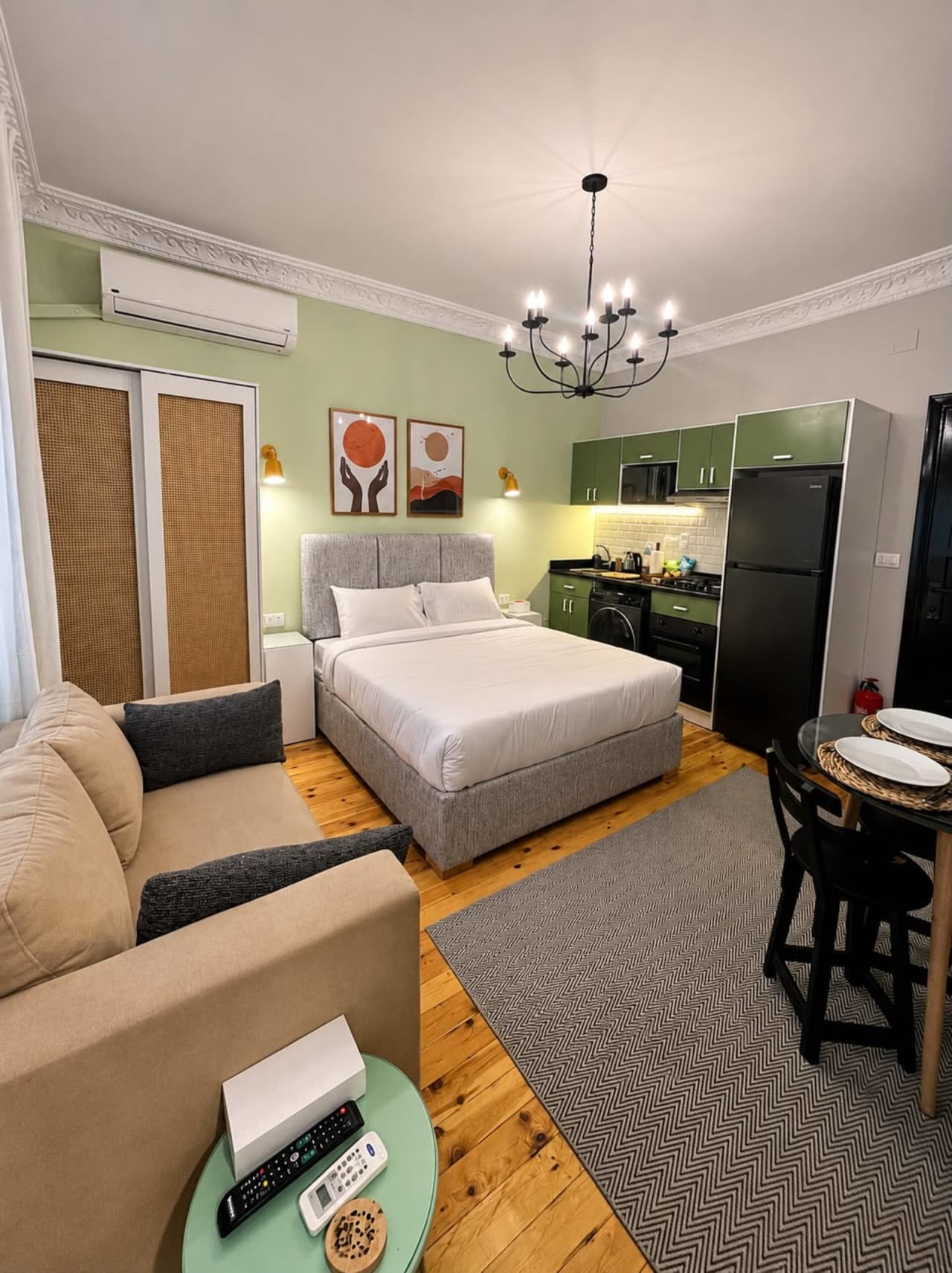 Homey Studio in Maadi with Gym & Terrace Access — Cairo