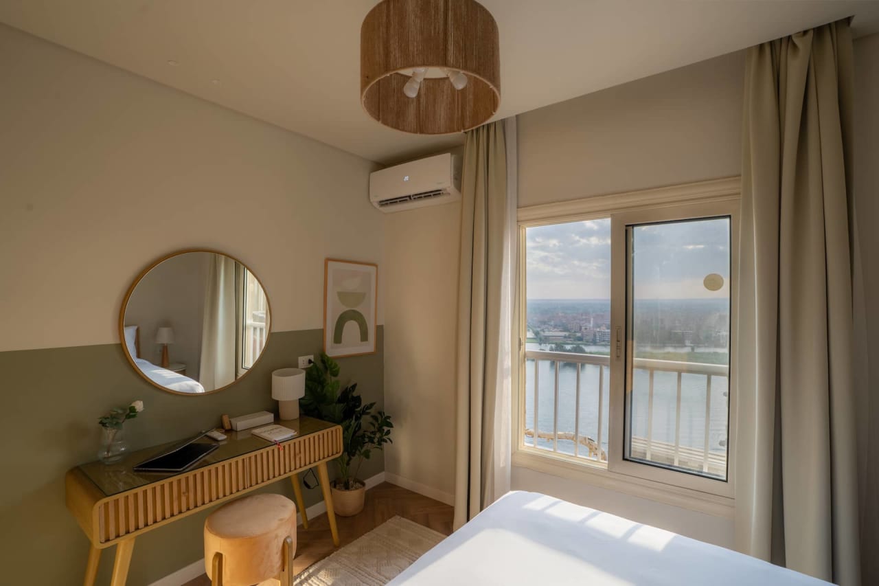 Bright 2BR apartment in Maadi Nile view — Maadi El Khabiry El Sharkia