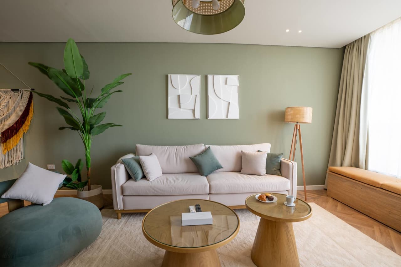 Bright 2BR apartment in Maadi Nile view — Maadi El Khabiry El Sharkia