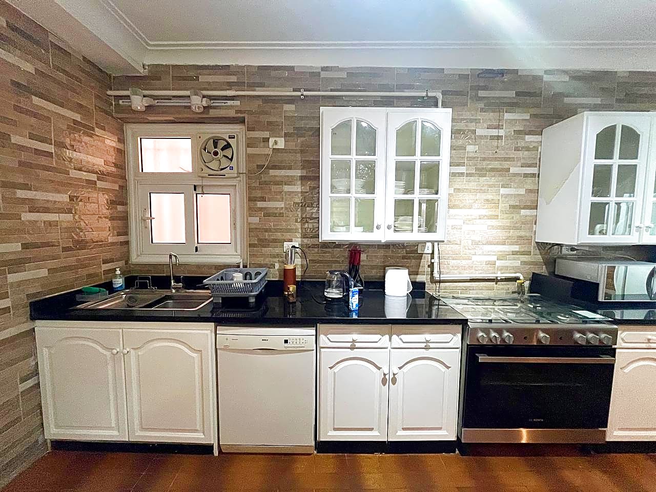 Renovated Apartment Located In Maadi Sarayat|250Sqm|Wide Balcony.