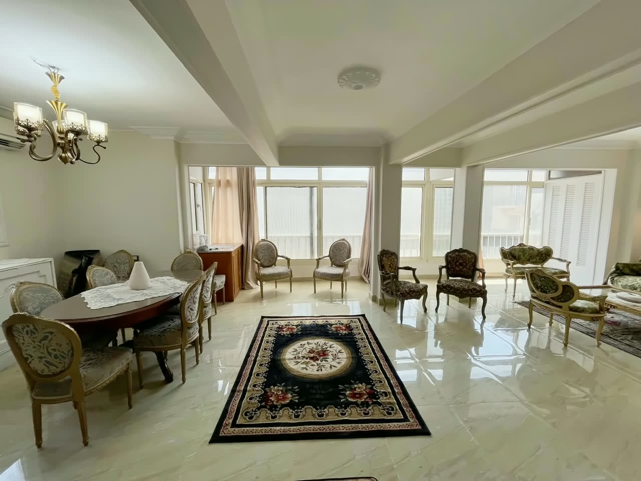 2-bedroom apartment for rent in Southern Zamalek – photo 1 – 100 m²