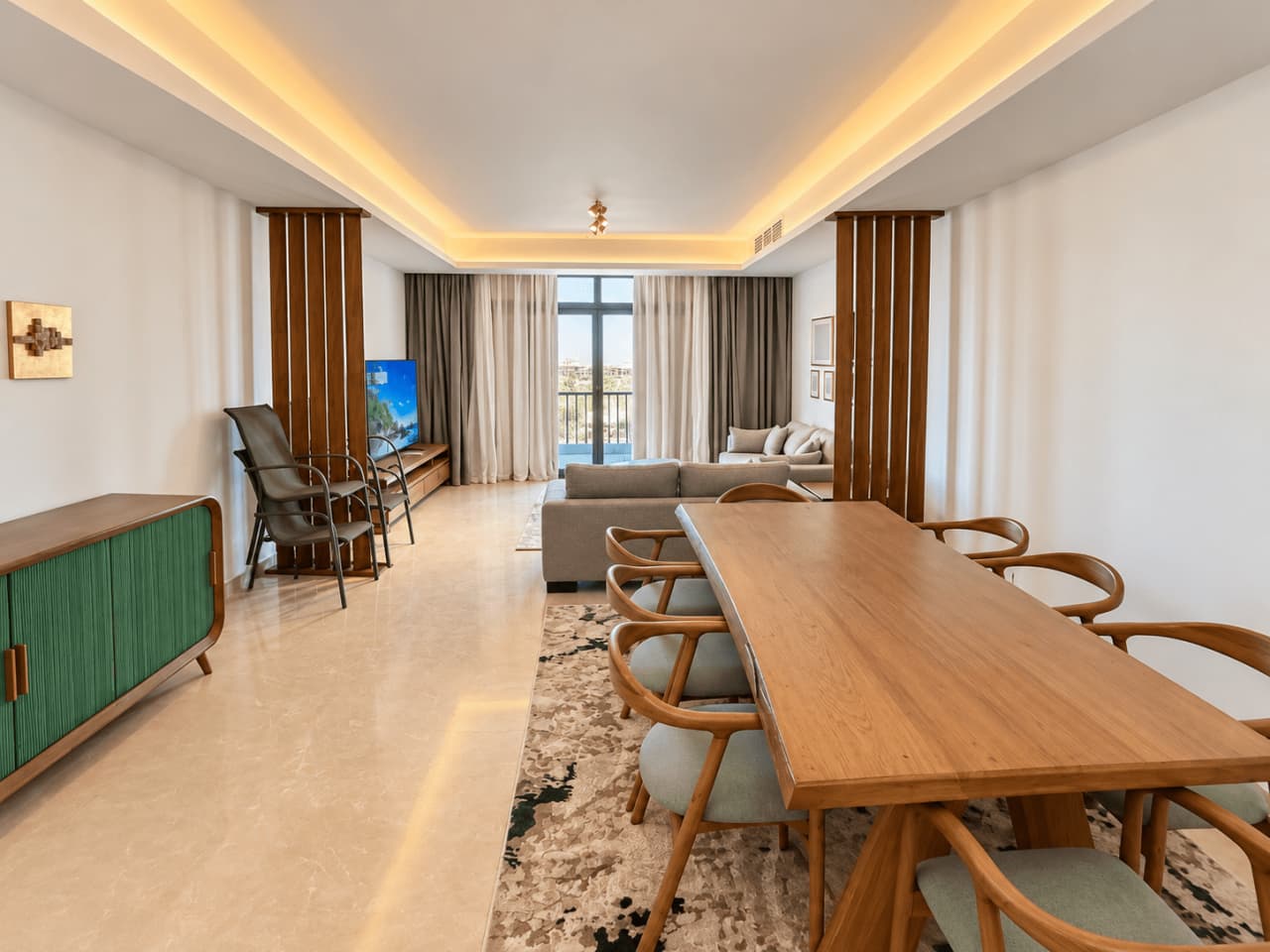 3-bedroom apartment for rent in New Cairo – photo 1 – 180 m² | APT-00139