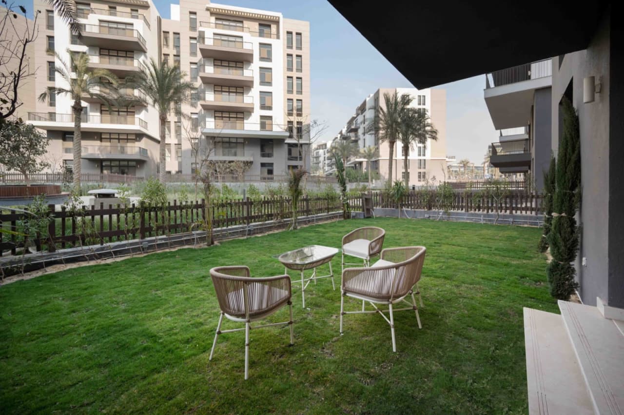 2-bedroom ground floor for rent in New Cairo – photo 1 – 120 m² | GFL-00001