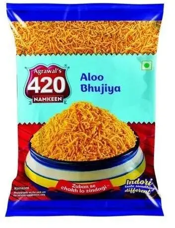 ALOO BHUJIYA – Snacks & Beverages at Priyanka Super Bazaar