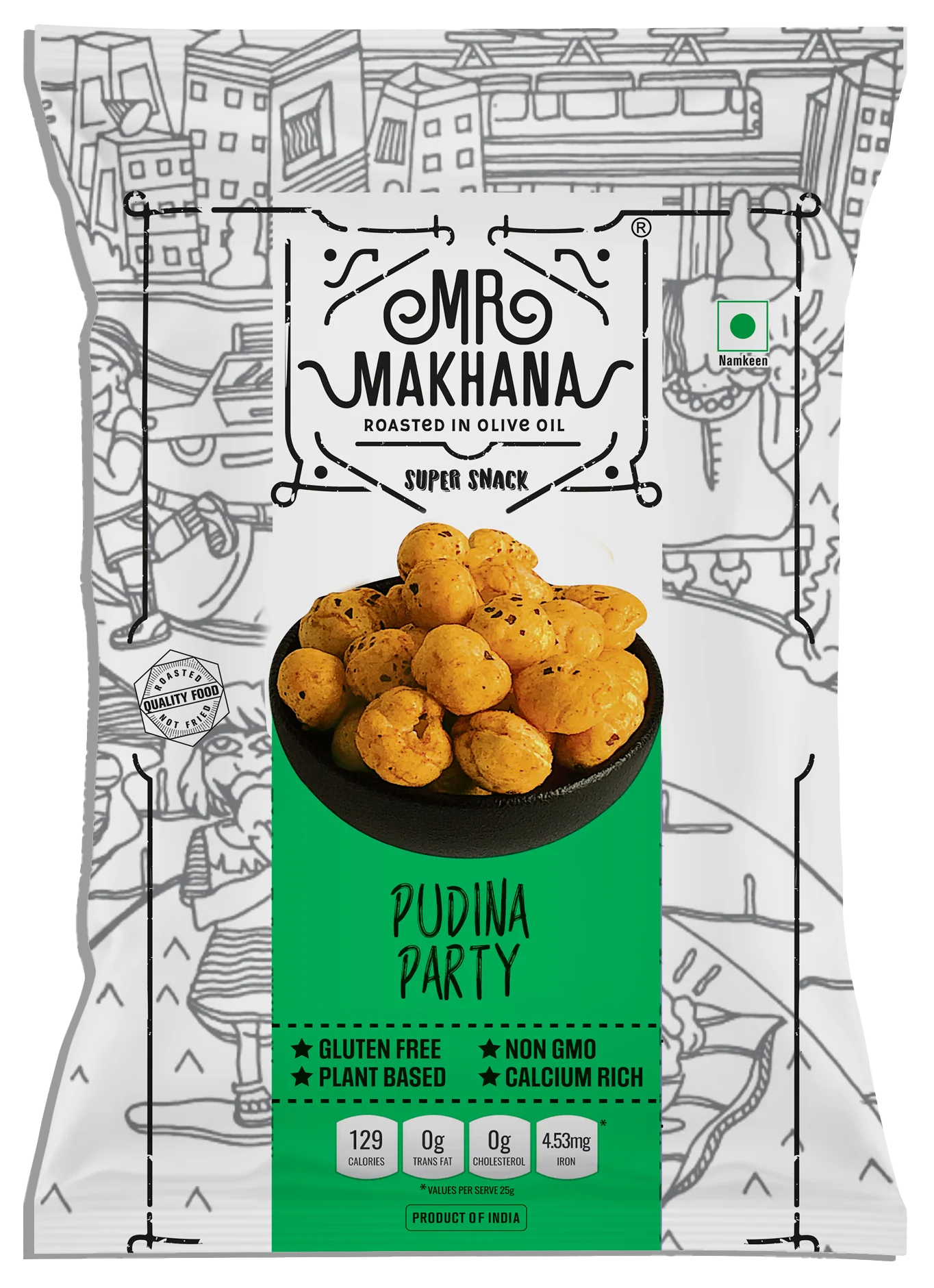 MR MAKHANA PUDINA PARTY – Snacks & Beverages at Priyanka Super Bazaar