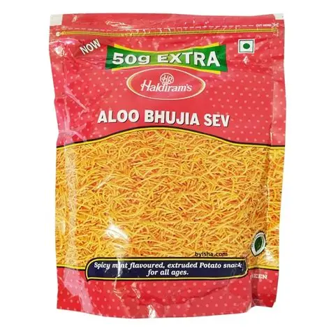 HALDIRAM ALOO BHUJIA SEV – Snacks & Beverages at Priyanka Super Bazaar