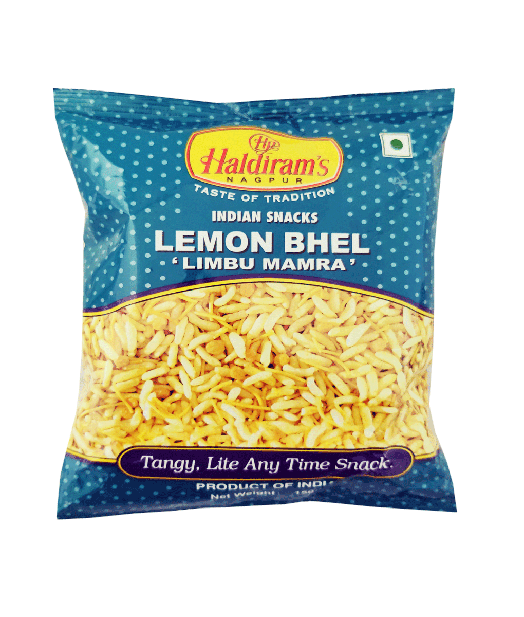 HALDIRAM LEMON BHEL – Snacks & Beverages at Priyanka Super Bazaar