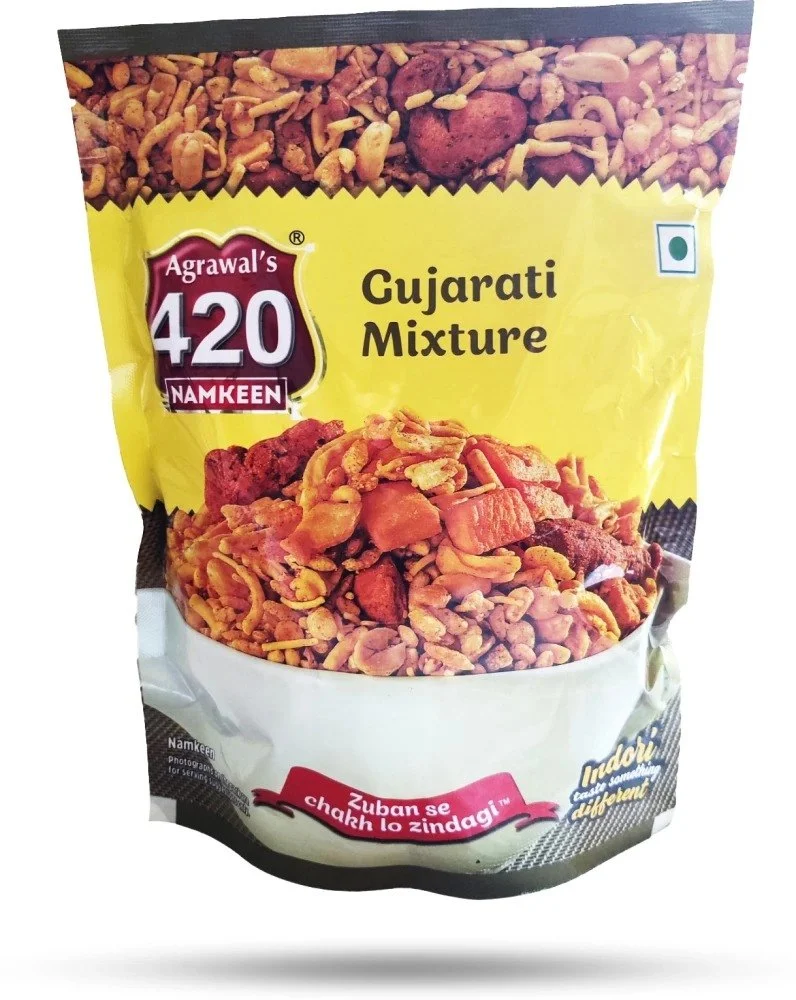 420 NAMKEEN  GUJARATI MIXTURE – Snacks & Beverages at Priyanka Super Bazaar