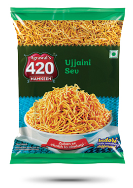 420 UJJAINI SEV – Snacks & Beverages at Priyanka Super Bazaar