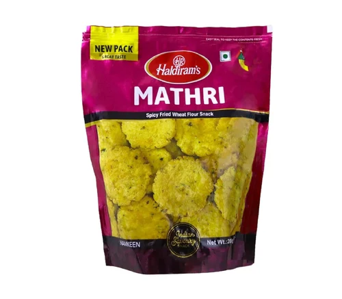 HALDIRAM MATHRI – Snacks & Beverages at Priyanka Super Bazaar