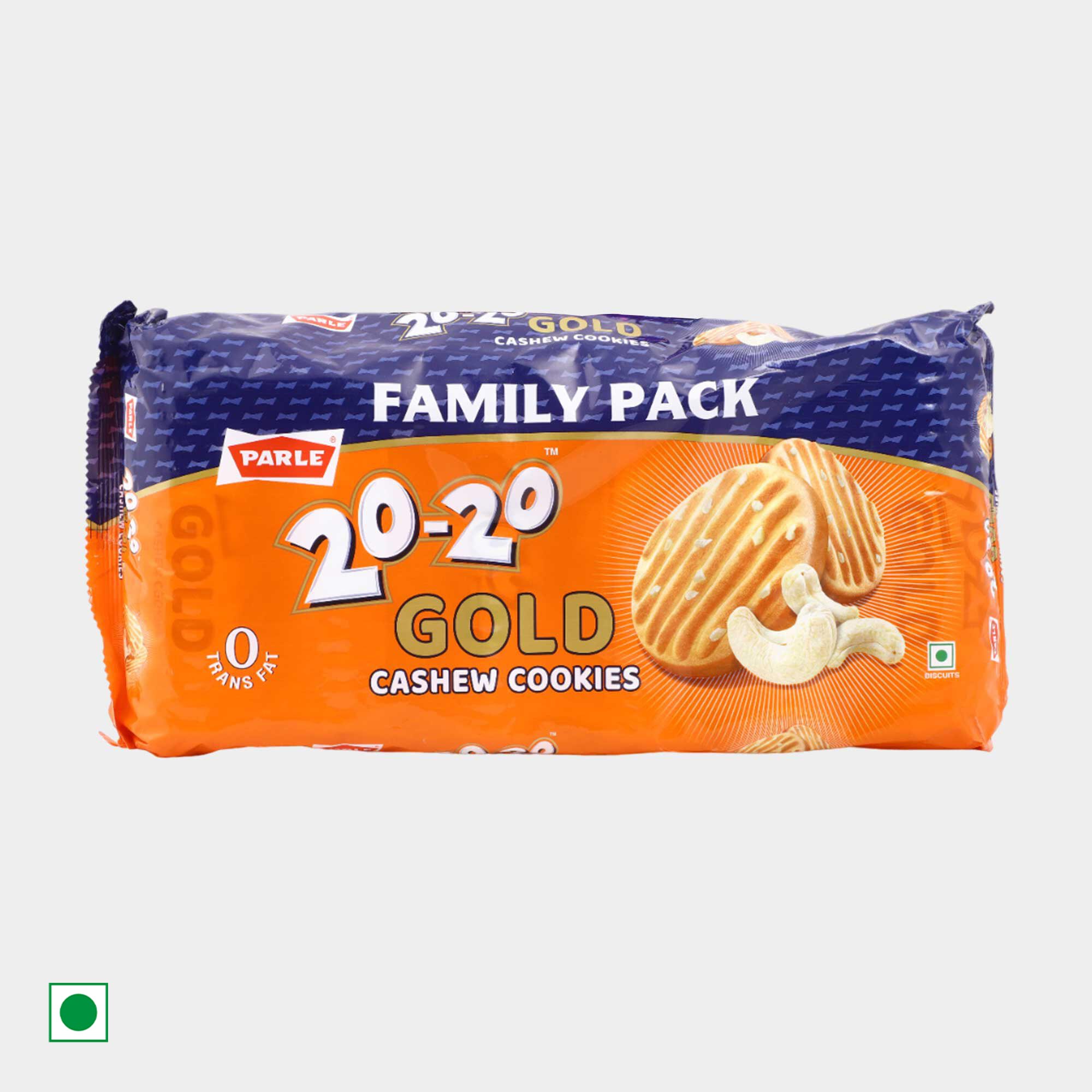 PARLE 20-20 GOLD FAMILY PACK – Snacks & Beverages at Priyanka Super Bazaar