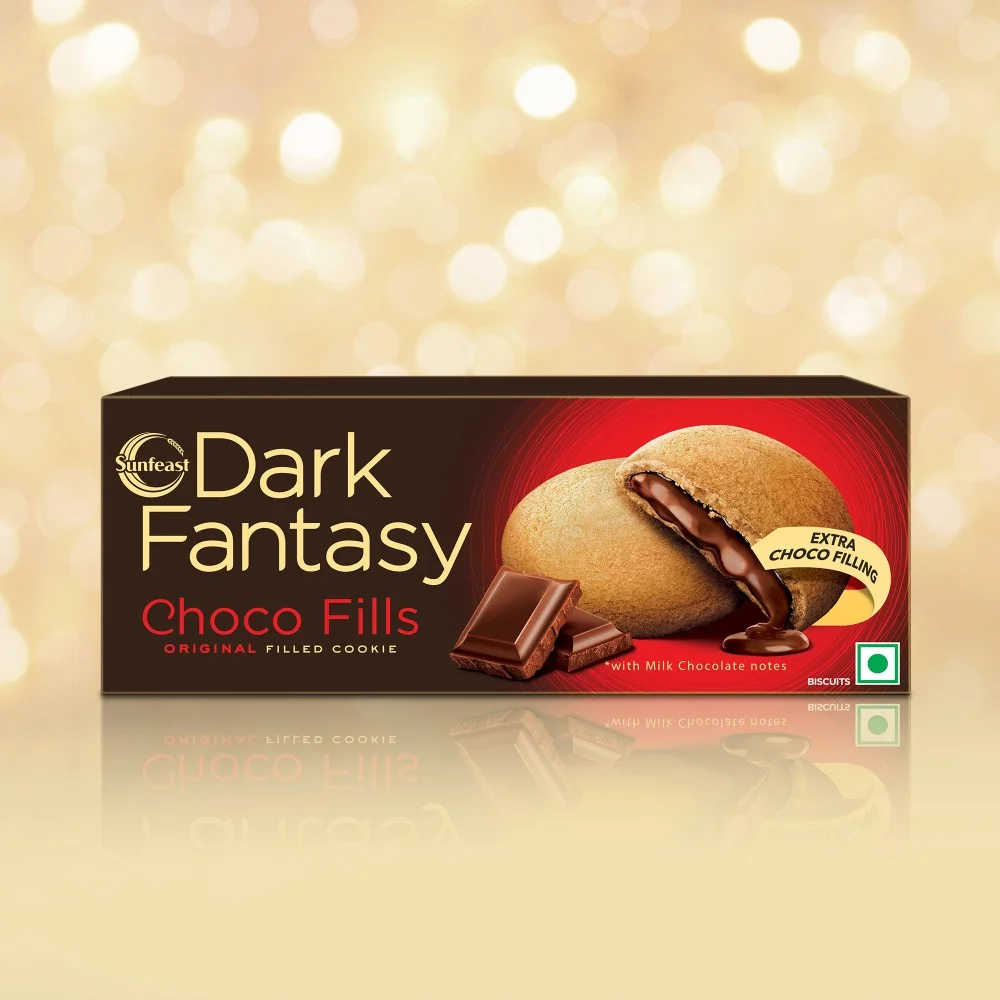 SUNFEAST DARK FANTASY CHOCO FILLS – Snacks & Beverages at Priyanka Super Bazaar