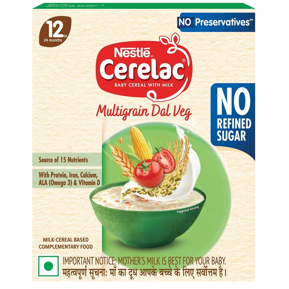 CERELAC MULTIFGRAIN DAL VEG – BABY FOOD at Priyanka Super Bazaar