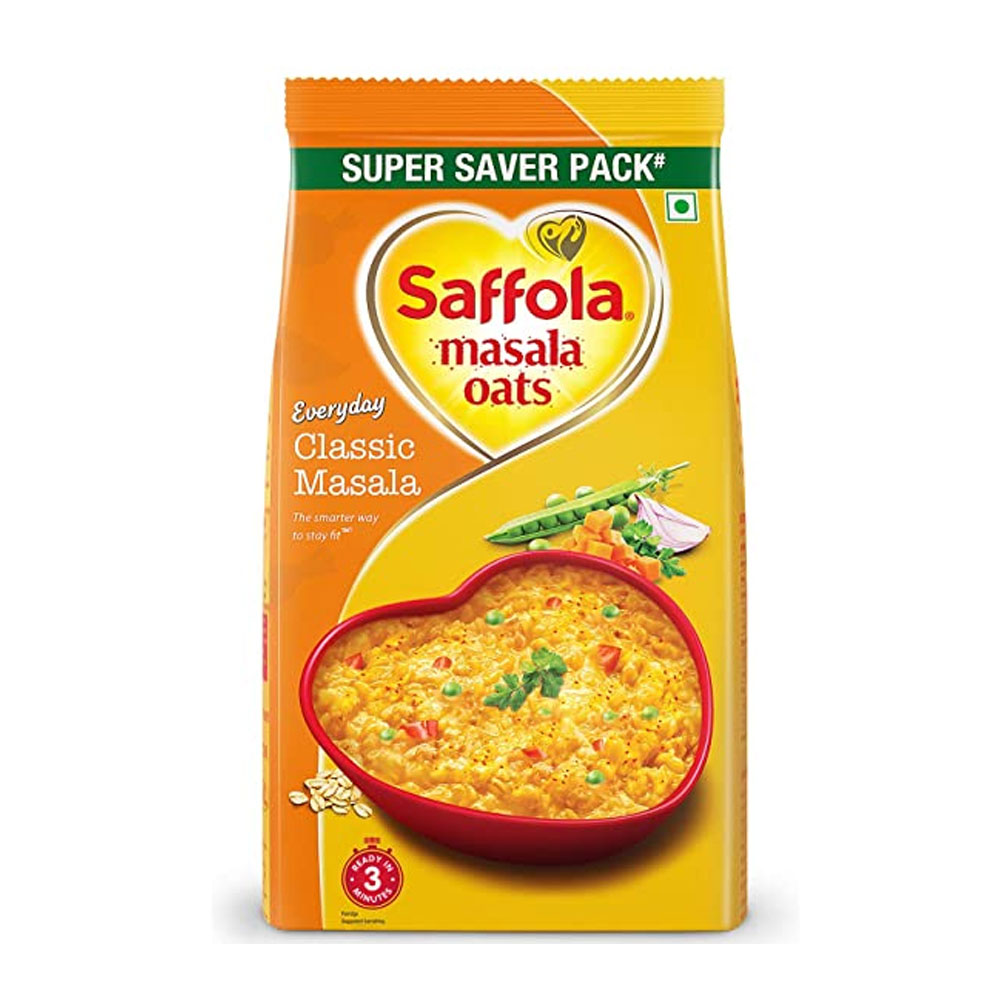 SAFFOLA MASALA OATS – Snacks & Beverages at Priyanka Super Bazaar