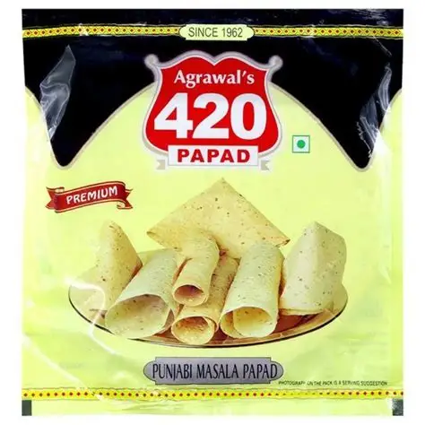 420 AGRAWAL'S PUNJABI MASALA PAPAD – new arrival grocery product