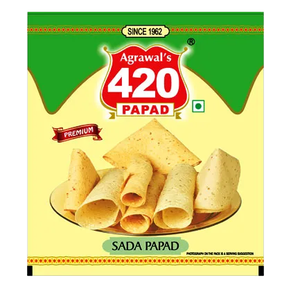 AGRAWAL 420 PAPAD SADA PAPAD – new arrival grocery product