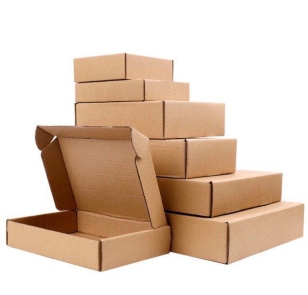 A4 Size Self Locking Corrugated Box 30x20x8 cms - Image 1