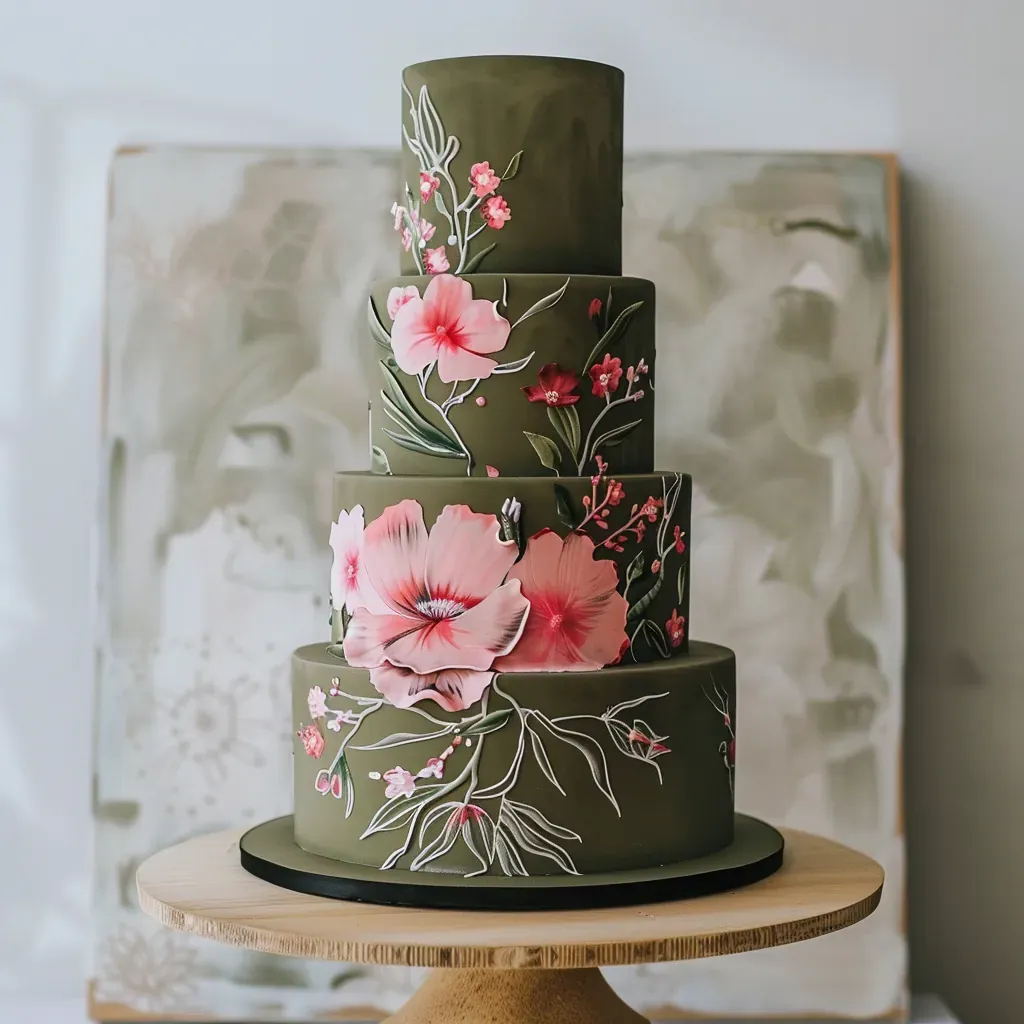 Artistic Wedding Cake cake 18