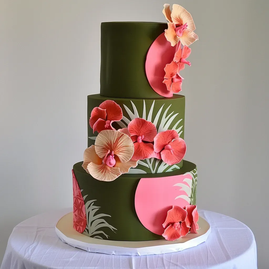 Artistic Wedding Cake cake 1