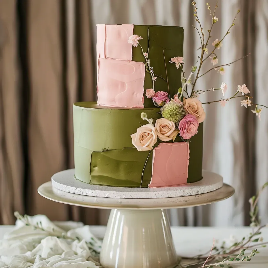 Artistic Wedding Cake cake 7