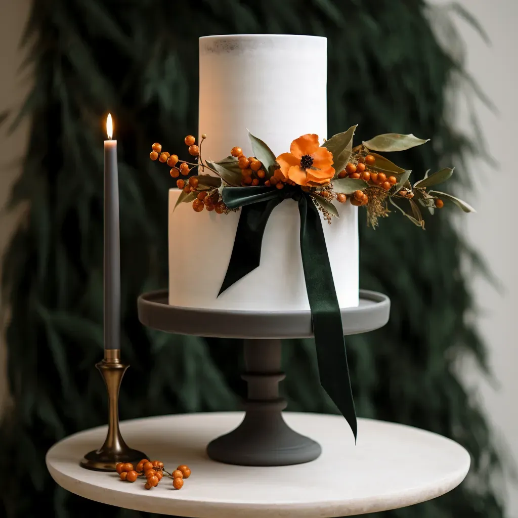 Modern & Minimal Wedding Cake cake 1