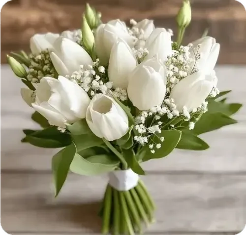 Posy wedding flowers