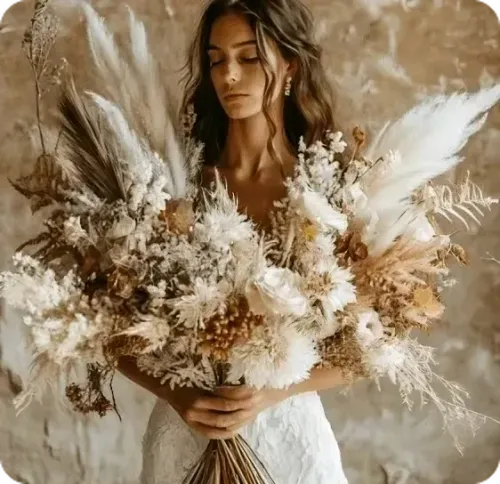 Dried Flowers wedding flowers