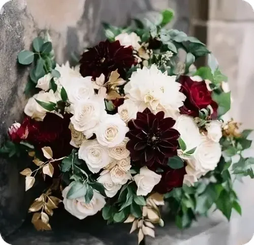 Traditional wedding flowers