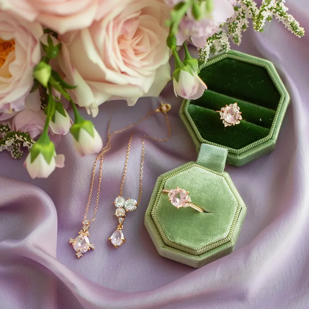 jewelry-spring-blossom-flatlay-bridal-set-blush-pink-gem-two.webp