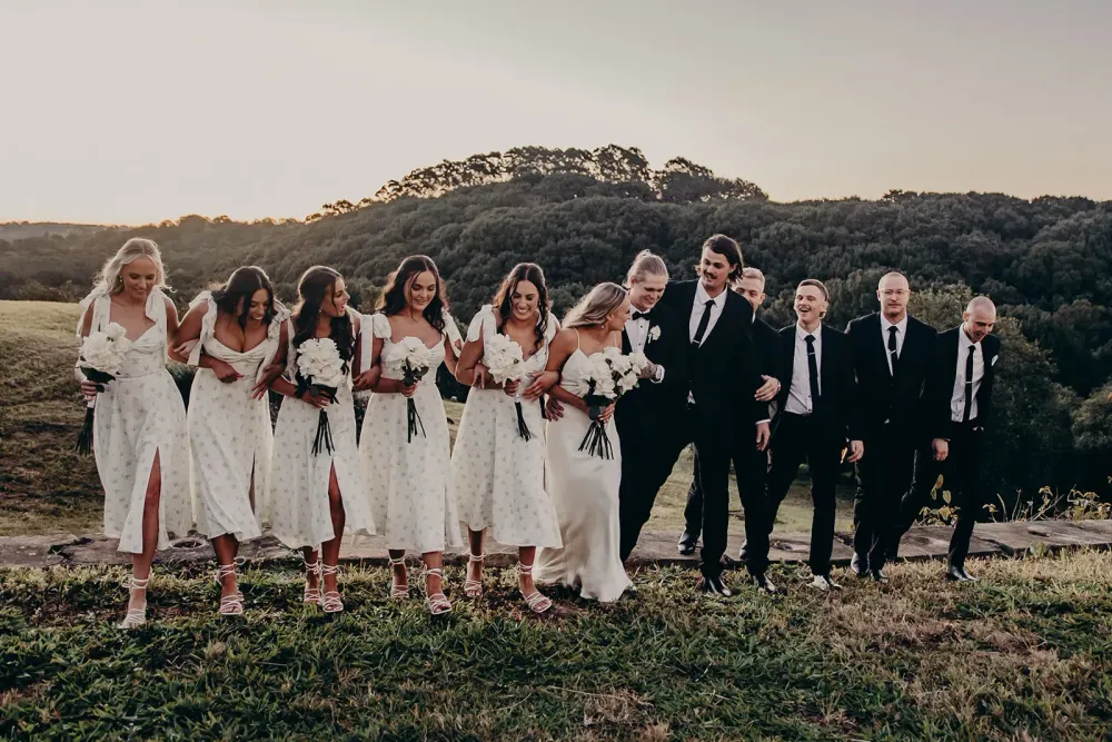 Monique and Josh wedding photo