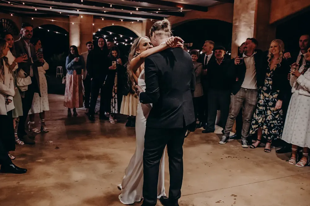 Monique and Josh wedding photo