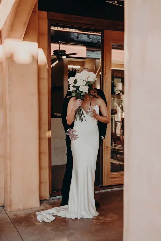 Monique and Josh wedding photo