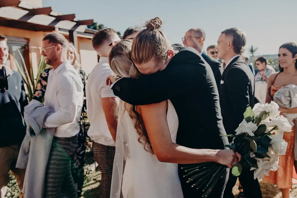 Monique and Josh wedding photo