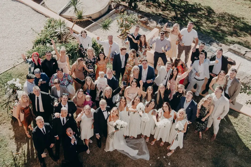 Monique and Josh wedding photo