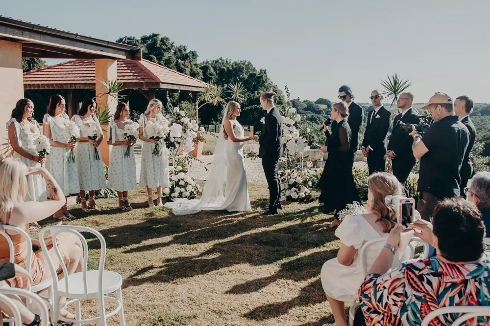 Monique and Josh wedding photo