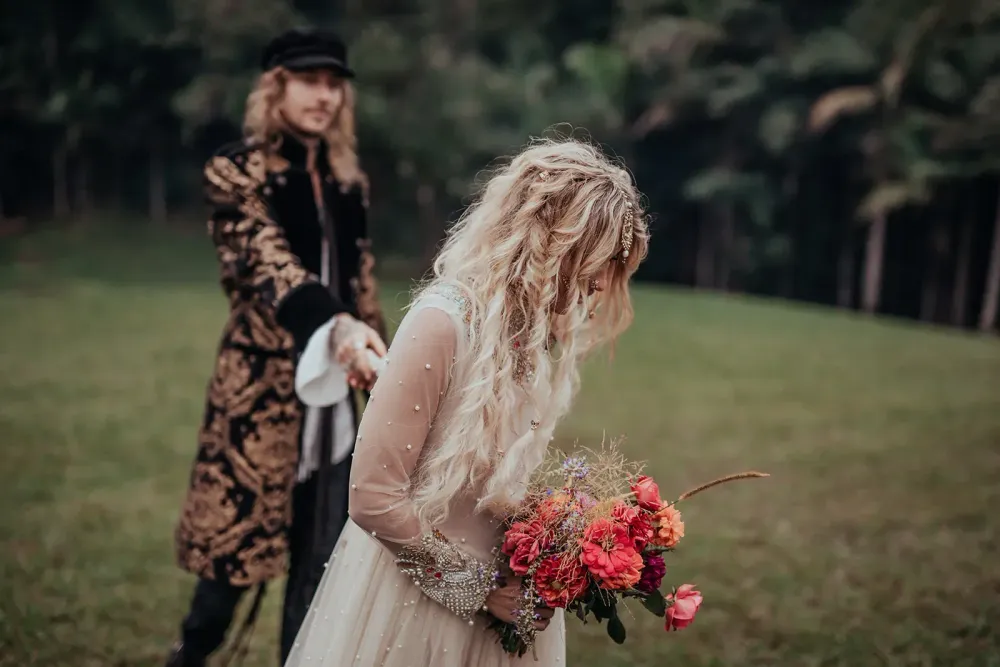 Sally & Mitch wedding photo