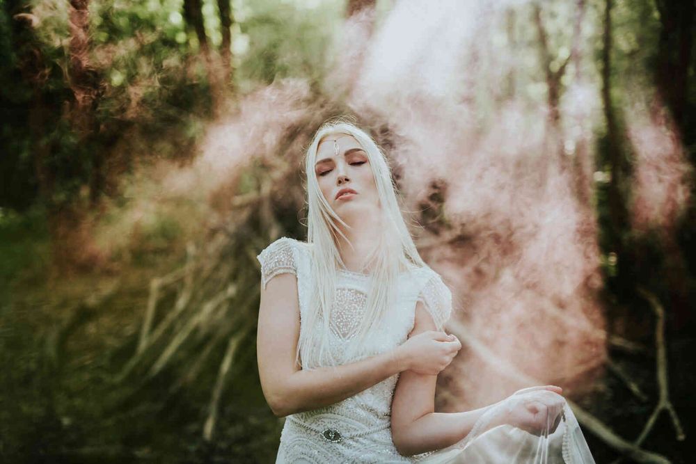 Heide Museum wedding photo