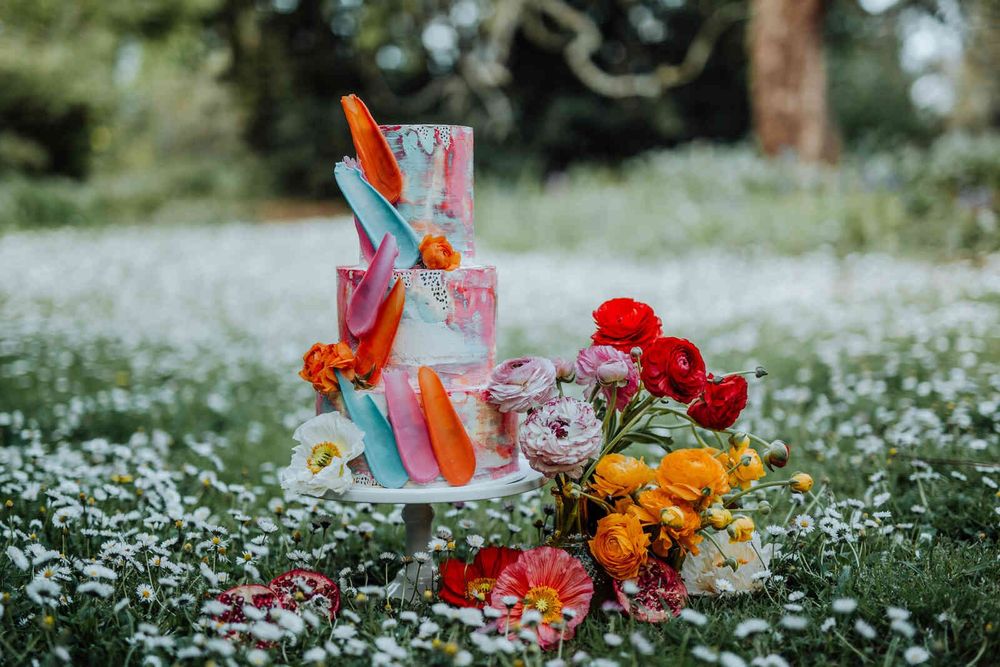 Heide Museum wedding photo